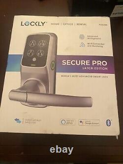 Verrouillage Pgd628wsn Secure Pro Latch Ed. 2.0 Smart Wi-fi Lock Empreinte De Doigt Sans Clé