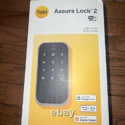 Verrouillage intelligent Yale Assure Lock 2 avec clavier et Wi-Fi (nickel satiné) - NEUF