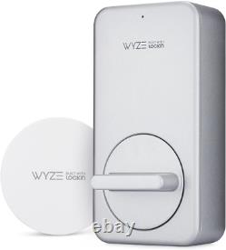 Wyze Lock Wifi & Bluetooth Activé Serrure De Porte Intelligente, Sans Fil Et Sans Clé, Wo
