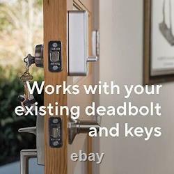 Wyze Lock Wifi & Bluetooth Activé Smart Door Lock Wireless & Keyless Entry W