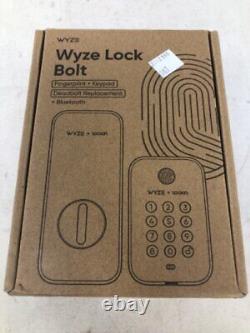 Wyze Smart Lock, Empreinte De Doigt Entrée Sans Clé, Bluetooth Deadbolt Remplacement, In-a
