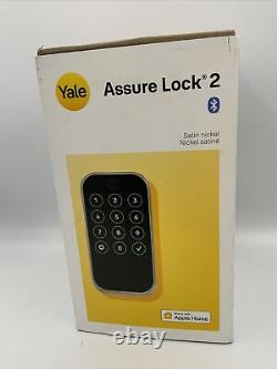 Yale Assure Lock 2 Touchscreen Smart Lock Dans Satin Nickel Nouveau