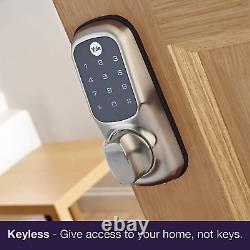 Yale Keyless Connecté Smart Door Lock Chrome