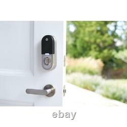 Yale Smart Lock Avec Google Nest Connect Batterie Alarme Plastique Résidentiel