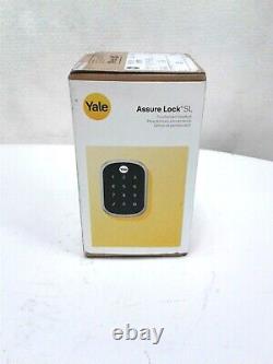 Yale Touchscreen Deadbolt Smart Porte Serrure Z-wave Satin Nickel Yrd256-zw2-619